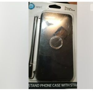 💜iphone 6/6S/7/8 Plus Ring Stand Case with Strap